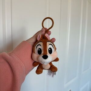 Disney plush bag charm - chip